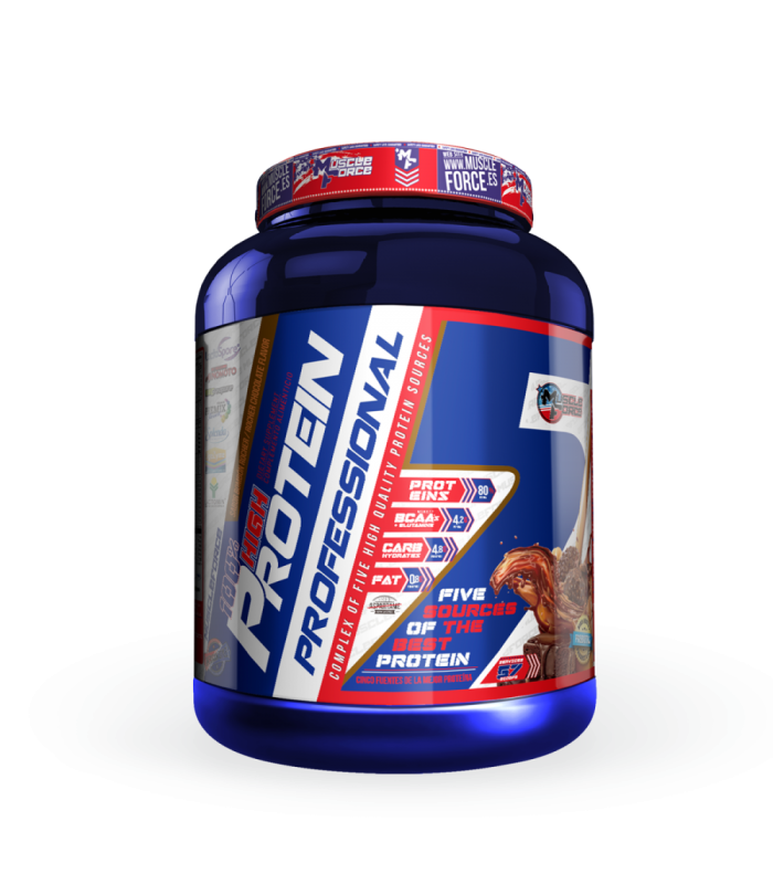 HIGH PROTEIN PROFESSIONAL 2KG FRESA Y NATA MUSCLE FORCE